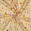 DOUBLE GAUZE DIGITAL FLOWERS YELLOW images image 3