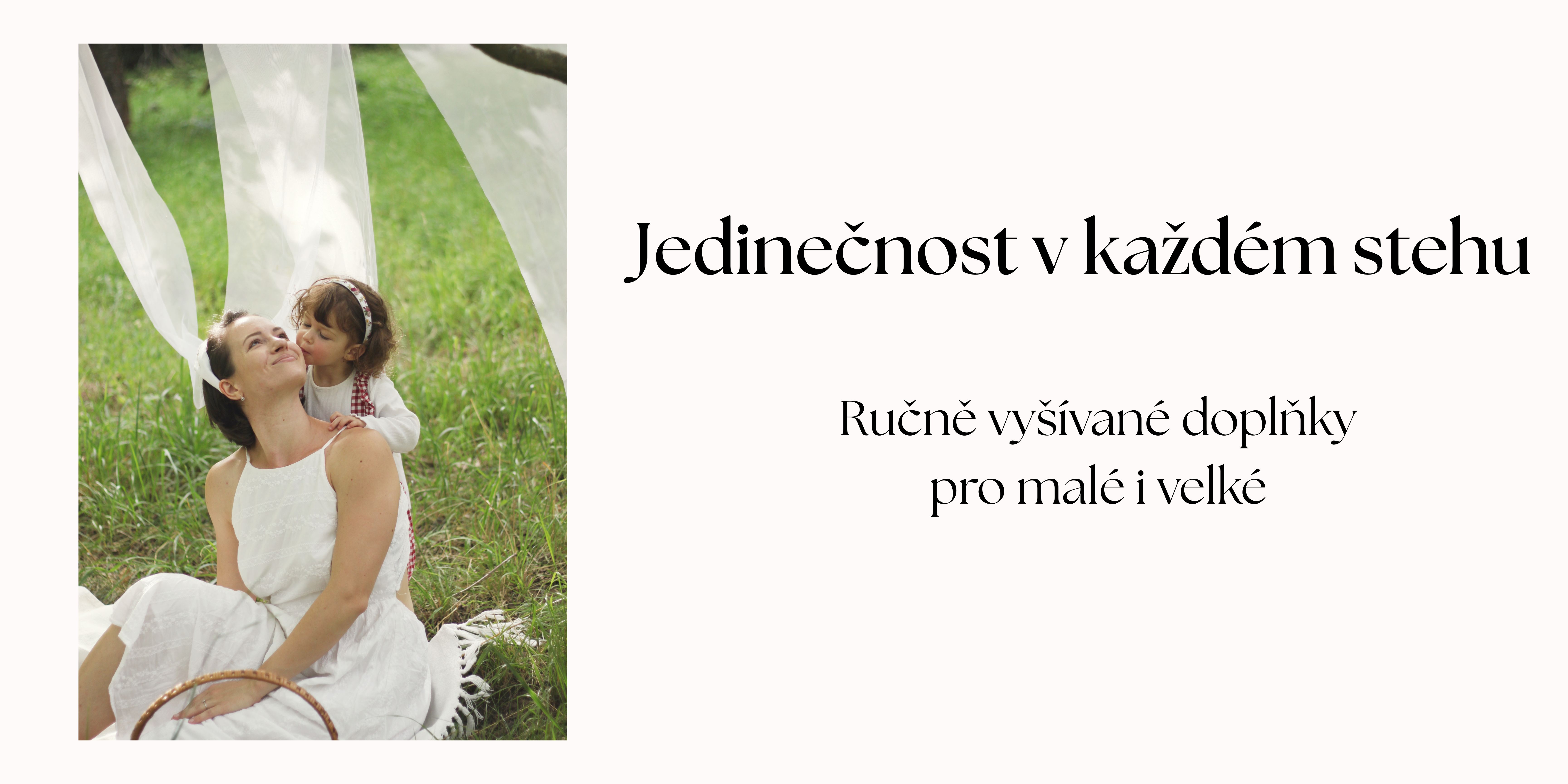 Ručně vyšívané doplňky