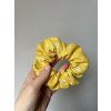 Scrunchie žlutá kopretiny