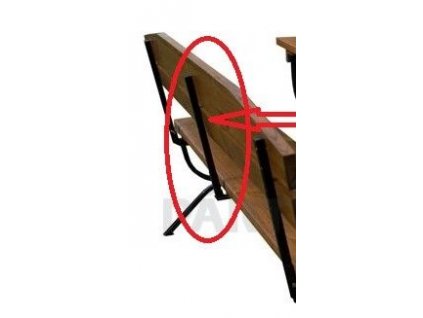 Háttámla tartó DE LUX sörpadhoz