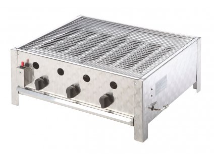 Gázgrill profi RASCAL 10 kW (grillráccsal)