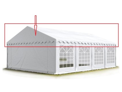 PVC tetõ 5x8m szín Fehér