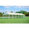Rendezvénysátor 8×12 m – PVC Max 2 m, fehér