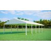 Rendezvénysátor 8×10 m – PVC Max 2 m, fehér
