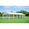 Rendezvénysátor 8×10 m – PVC Max 2 m, fehér