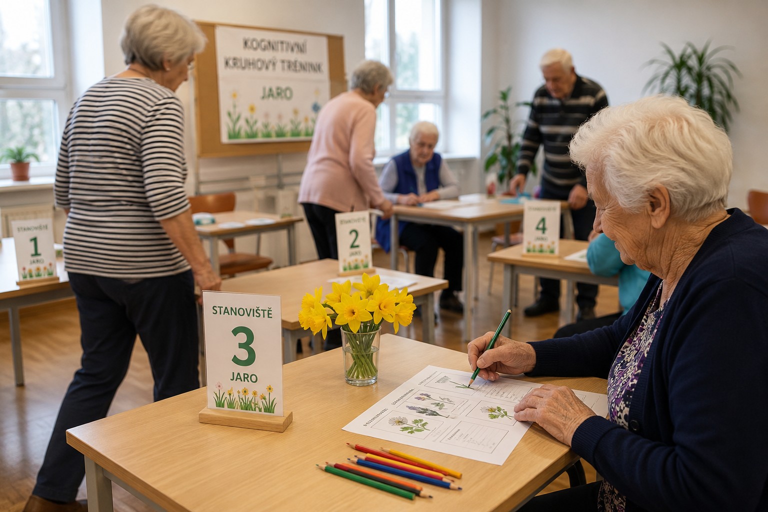 Kognitivní kruhový trénink jako efektivní aktivizace seniorů