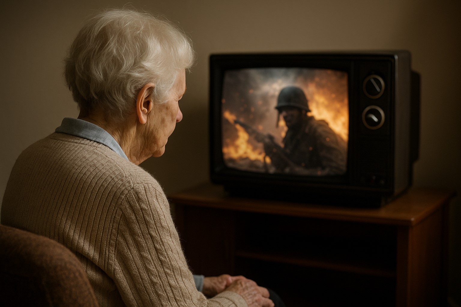 Demence a sledování televize