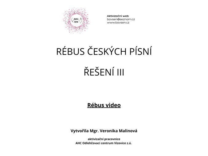 rébus řešení
