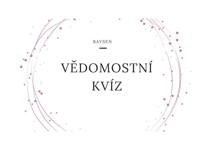 Vědomostní kvíz I