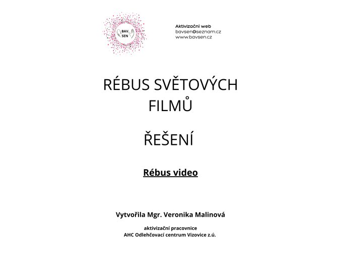 rébus českých filmů(2)