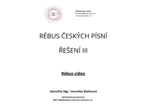 rébus řešení