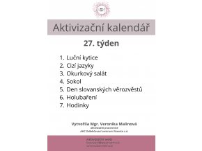 Aktivizační kalednář 5 (43)