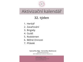 Aktivizační kalednář 5 (73)