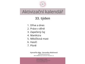 Aktivizační kalednář 5 (89)