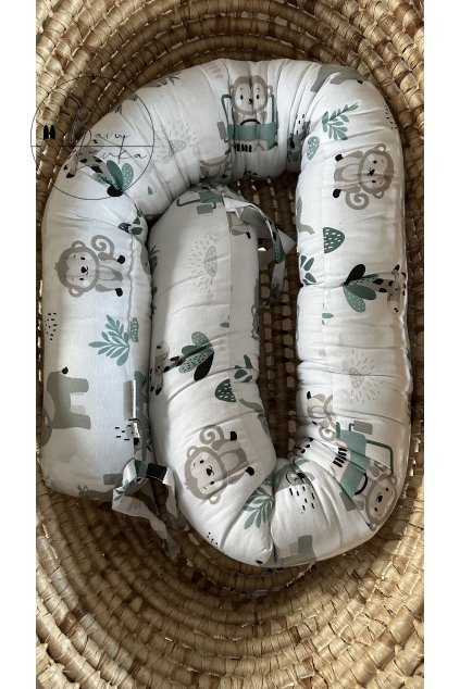 Kojící polštář 3v1 PREMIUM safari