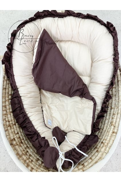 5ti dílná sada - hnízdečko + vložka + zavinovačka + prostěradlo+ mantinel