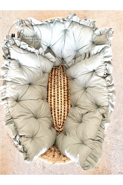 Plochý mantinel - simply - khaki