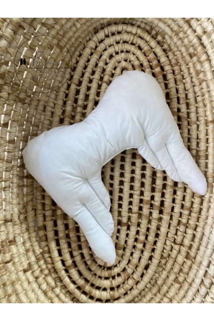 Stabilizační polštářek křidélka - bílá