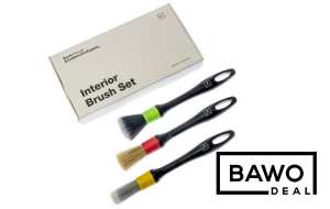 Sada detailingových štětců pro čištění interiéru (3ks) Koch: Produkt týdne - bawodeal.cz