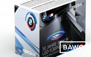 BMW výroční LED dveřní projektory 50 let M - 68mm: Produkt týdne - bawodeal.cz