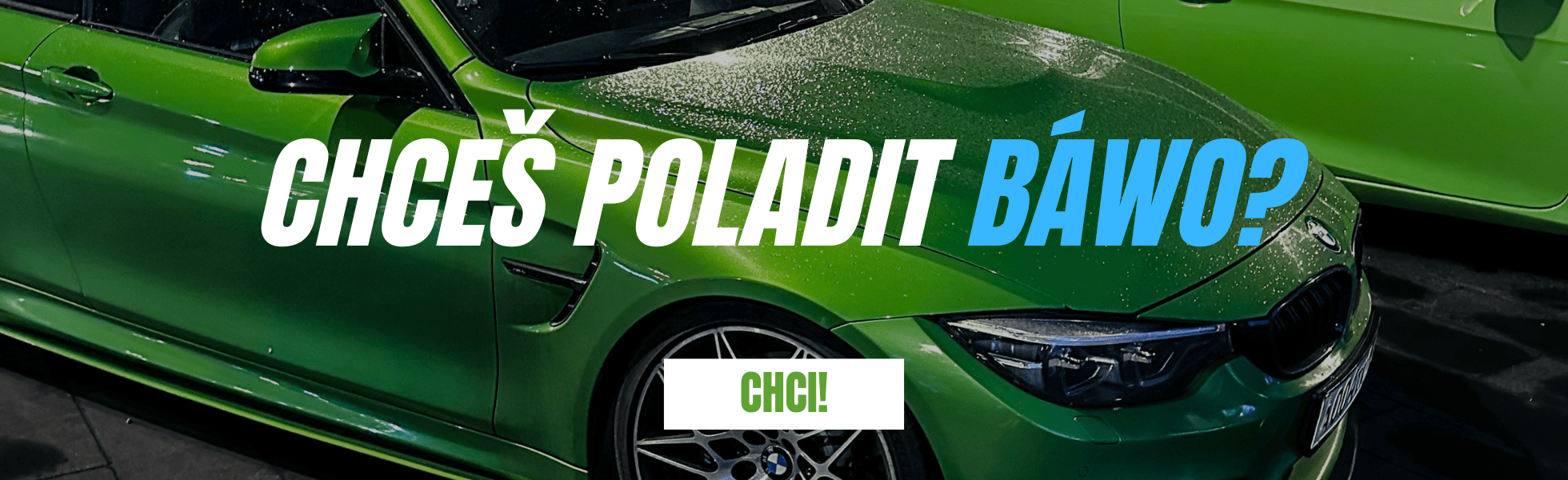 Chceš poladit báwo?