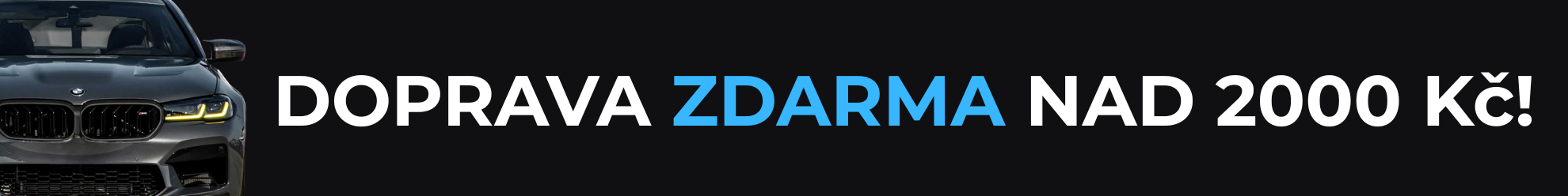 Doprava od 2000 Kč ZDARMA