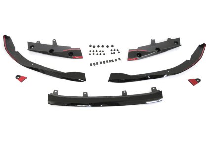 spoiler pod predni naraznik pro bmw g22 g23 20 performance style cerny leskly