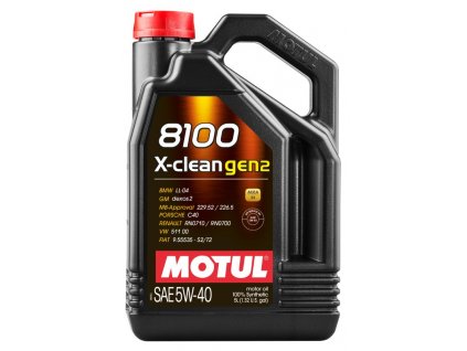 11845 motorovy olej motul 5w 40 x clean gen2 bmw ll 04 5l