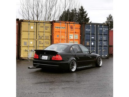 2 Drag wing BMW E46 spoiler coupe:sedan