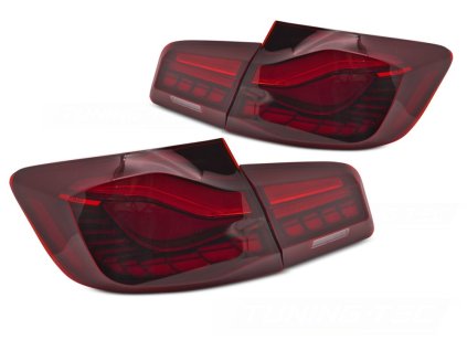 Zadní světla OLED pro BMW F10 2010-2016 červená