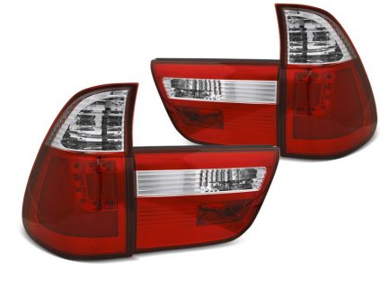 Zadní světla LED pro BMW X5 E53 1999-2003, červené