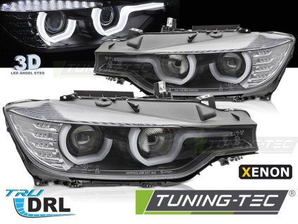 tt predni svetla u type led pro bmw f30 f31 2011 2015 xenon cerna