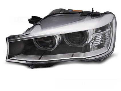 Přední světlo čiré pravé pro BMW X3 F25 LCI 2013-2017 xenon