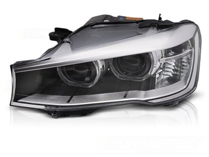 Přední světlo čiré levé pro BMW X3 F25 LCI 2013-2017 xenon