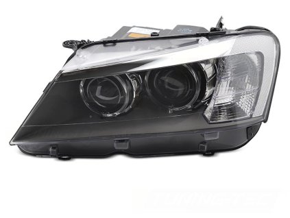 Přední světlo čiré levé pro BMW X3 F25 2010-2014 xenon