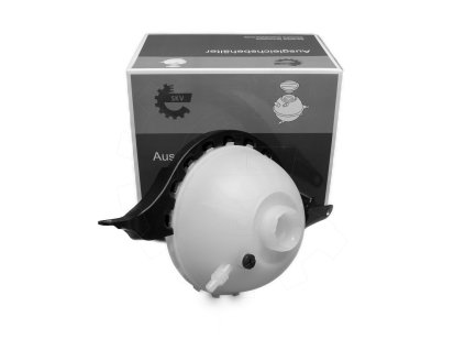 Vyrovnávací nádrž chladicí kapaliny BMW 5 (F10, F11) - 17138614293 bez víčka