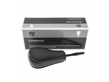 Hlavice řadicí páky BMW E81 E82 E87 E88 E90 E921 E92 E93 - 25167570652 automatická převodovka carbon eko kůže