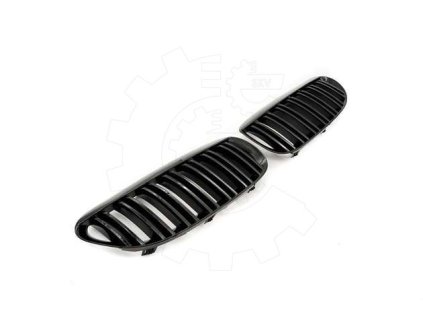 Ledvinky BMW E63/E64  dual line černé lesklé - 51137008915