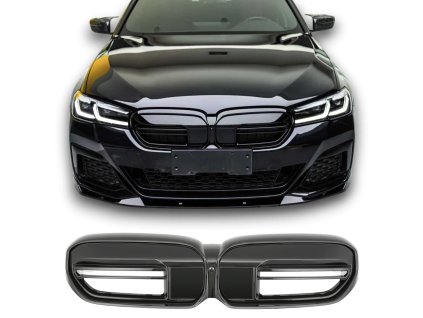 Ledvinky BMW G20/G21 LCI - G90 M5 style černé lesklé