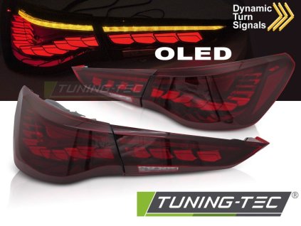 tt zadni svetla oled pro bmw g22 g23 2020 cervena