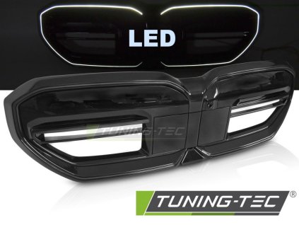 tt maska ledvinky s led pro bmw g60 g61 2023 cerna leskla