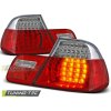 tt zadni svetla led bmw e46 coupe 99 03 cervena chrom