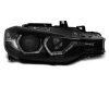 Přední světla s LED Angel Eyes DRL BMW 3 F30/F31 10-15 černá