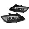 Přední světla xenon D1S 3D LED angel eyes BMW E92/E93 06-10 černá