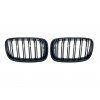 Ledvinky M look Dual line pro BMW X5 E70 07-14, přední maska, černé lesklé mřížky