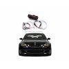 BMW E46 compact, X3 E83, E60/E61 - LED Angel Eyes kroužky UHP Cotton Mléčné 104mm 131mm