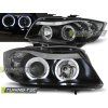 tt predni svetla angel eyes bmw e90 e91 cerna