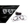 BMW X5 E53 facelift - LED Angel Eyes UHP Cotton Mléčné 131mm 146mm