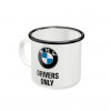 Plechový hrnek BMW Drivers only - plecháček
