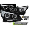tt predni svetla led angel eyes led blinkr bmw e60 e61 d1s xenon 05 07 cerna